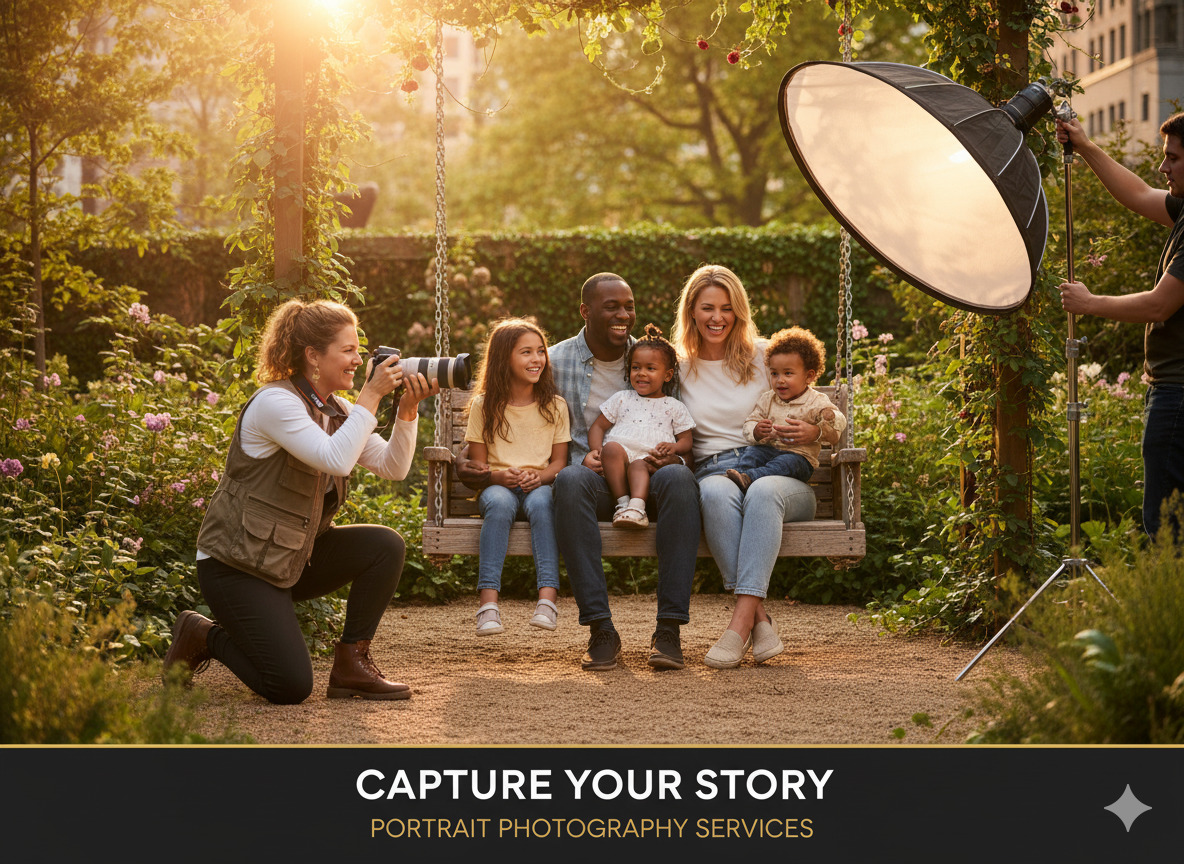 Portrait photography sessions